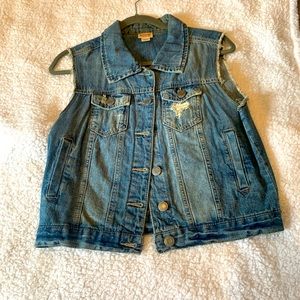 Denim vest